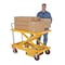 Vestil DC Power Hydraulic Scissor Cart, 1000 lb. Cap, 31-1/2"W, 47-3/20"L CART-1000-WD-DC - alternate 4